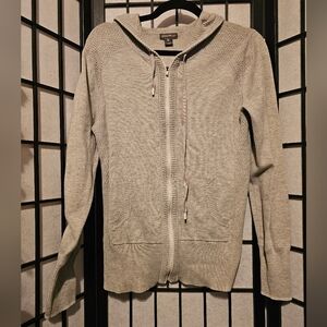 Eddie‎ Bauer Gray Zip-Up Hoodie